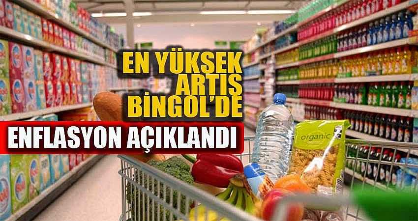 EN YÜKSEK ARTIŞ BİNGÖL’DE