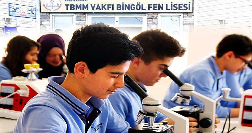 BİNGÖL FEN LİSESİ, BÖLGE FİNALLERİNE EN FAZLA PROJE GÖNDEREN OKUL OLDU