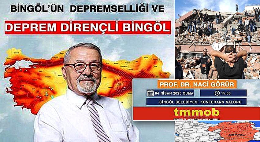 Naci Görür, Konferans İçin Gelecek