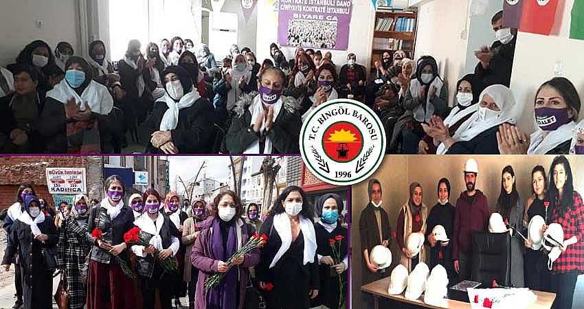 KADINLAR GÜNÜNÜ KUTLADILAR