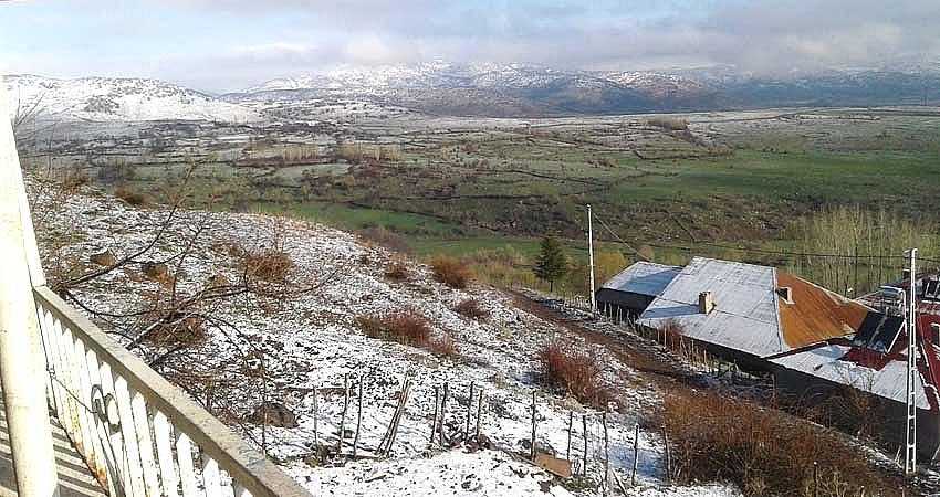NİSANIN ORTASINDA KAR YAĞDI