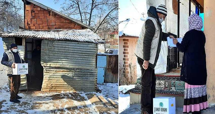 UMUT KERVANINDAN 363 AİLEYE YARDIM