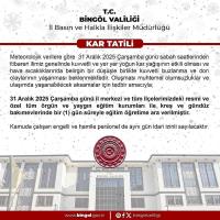 Vali’den Tatil Açıklaması: Yeni Yılda Görüşmek Üzere Çocuklar 