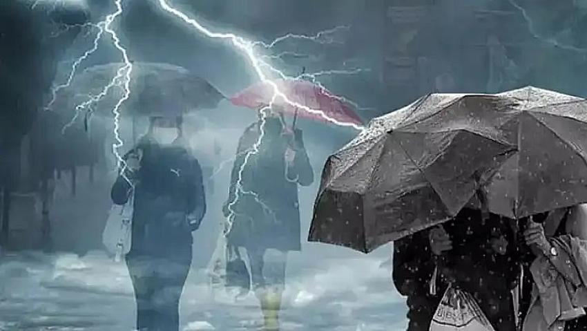 Kuvvetli Yağış Uyarısı