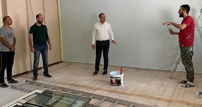 OKULLAR EĞİTİM ÖĞRETİME HAZIR HALE GETİRİLİYOR