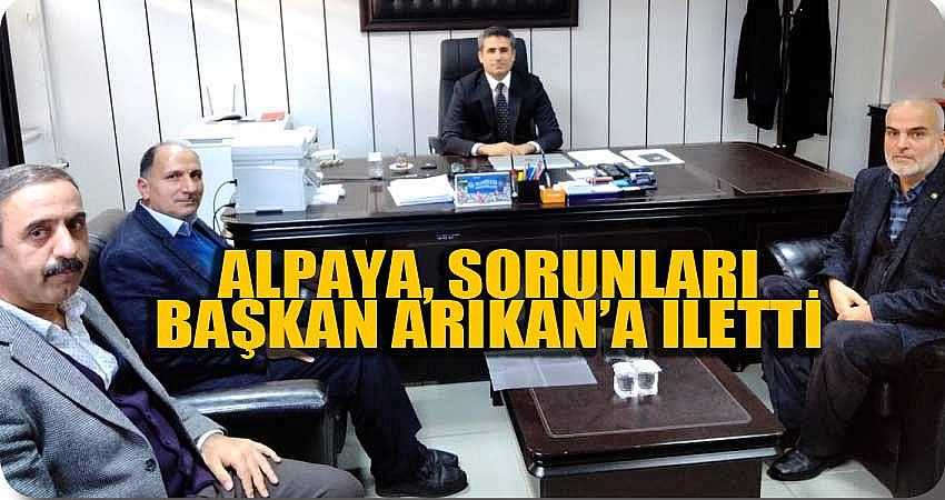 MAHALLELERİN SORUNLARINI ARIKAN’A İLETTİ