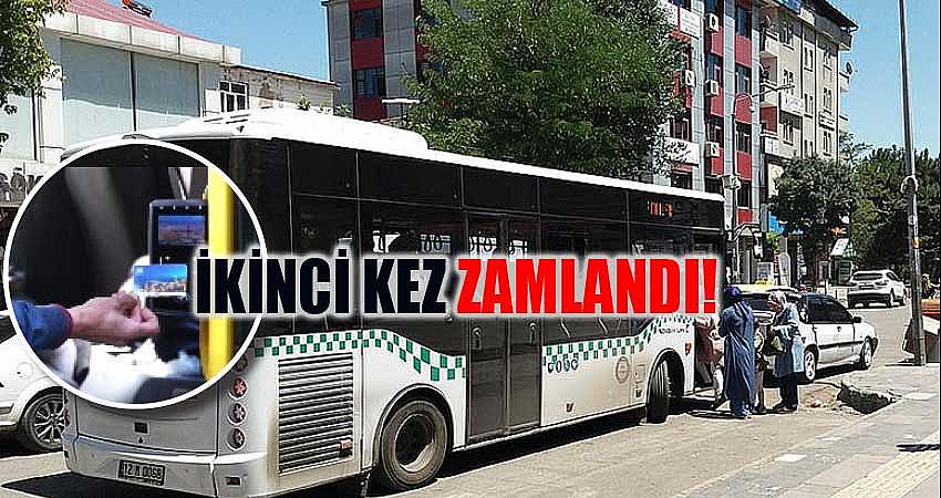HAT MİNİBÜSÜ ÜCRETLERİ İKİNCİ KEZ ZAMLANDI!